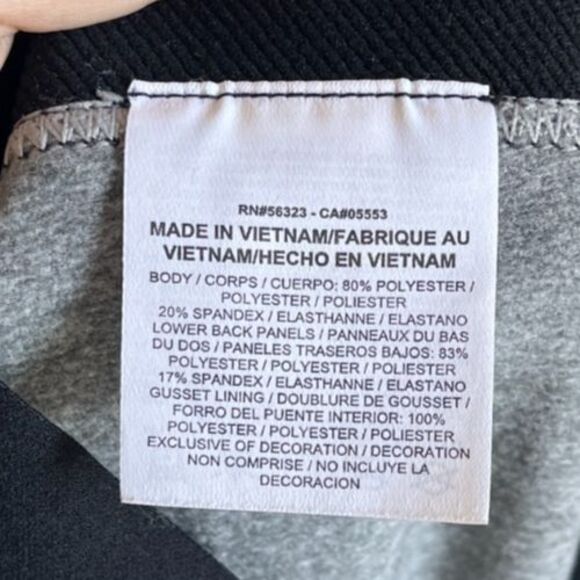 Nike Women's PRO Warm Training Tights in Heather Gray Size SMALL - Picture 5 of 6